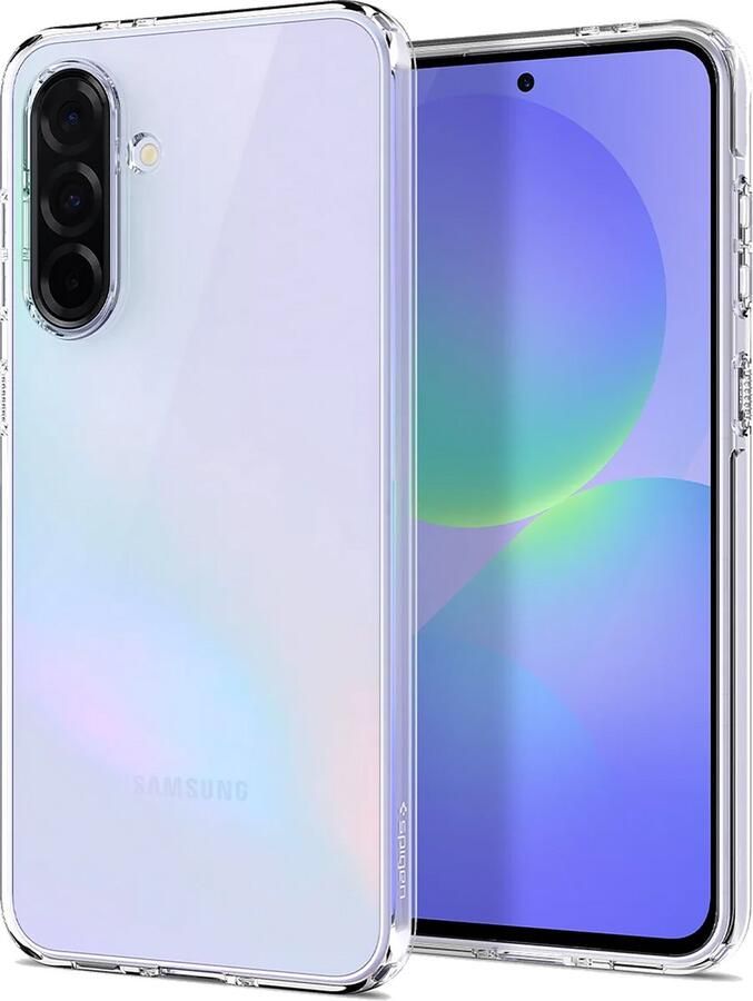 Spigen Hoesje geschikt voor Samsung Galaxy A36 Liquid Crystal Transparant