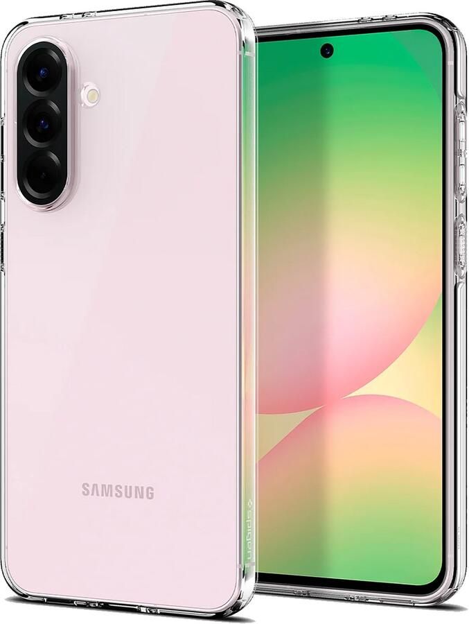 Spigen Hoesje geschikt voor Samsung Galaxy A56 Liquid Crystal Transparant