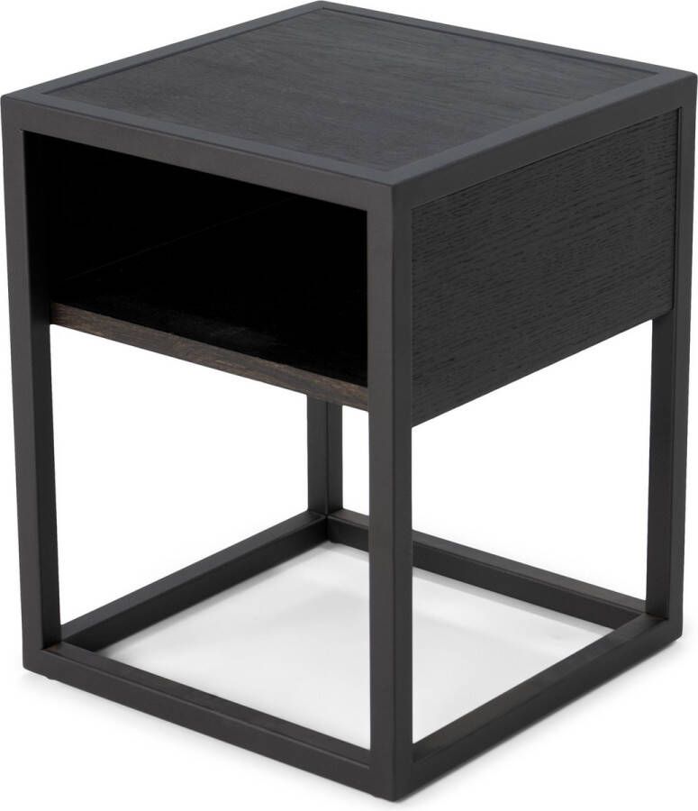 Spinder Design DIVA ONE-NIGHTSTAND Nachtkast Zwart Zwart