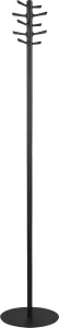 Spinder Design Pull Kapstok Vrijstaand met 10 haken 35x35x178 cm Zwart