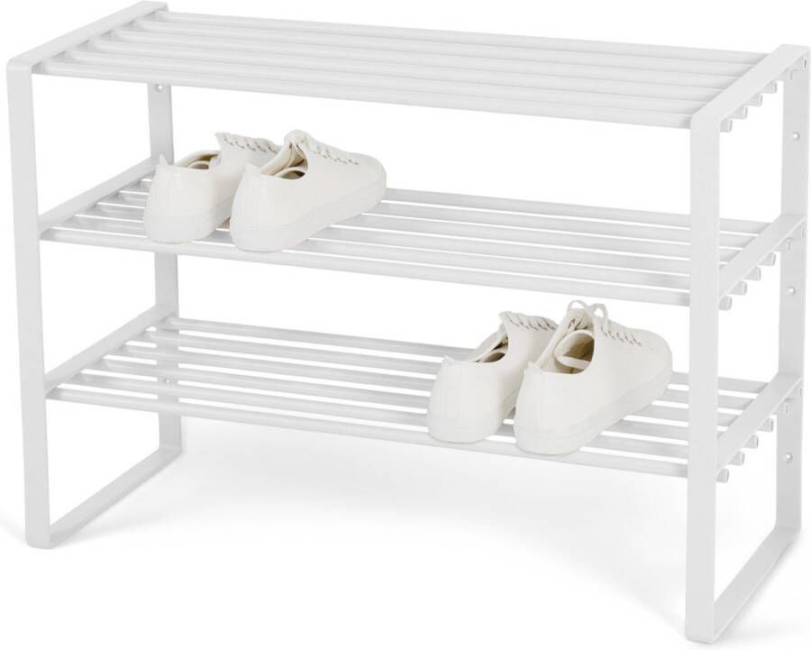 Spinder Design schoenenrek Rex SR 2 Wit 12 paar schoenen Staal