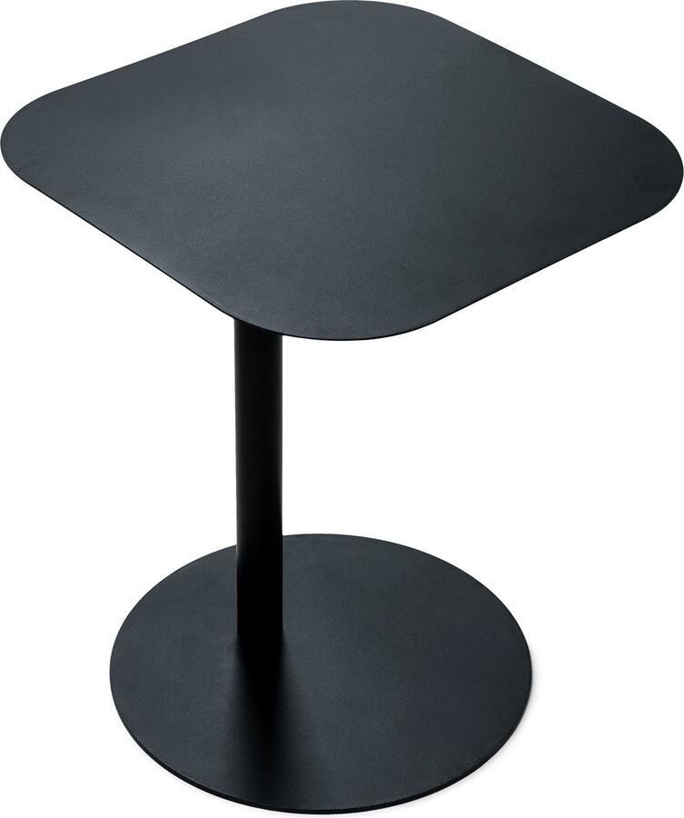 Spinder Design Bijzettafel HELLA Zwart 50 Hoog Staal