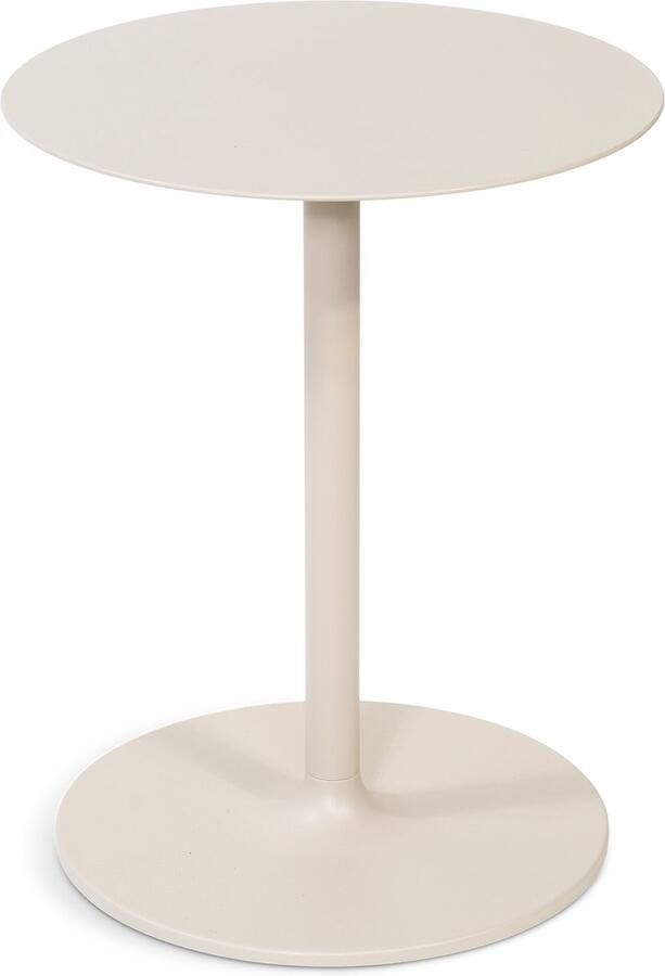 Spinder Design bijzettafel Stilo Soft Ivory Ø 40