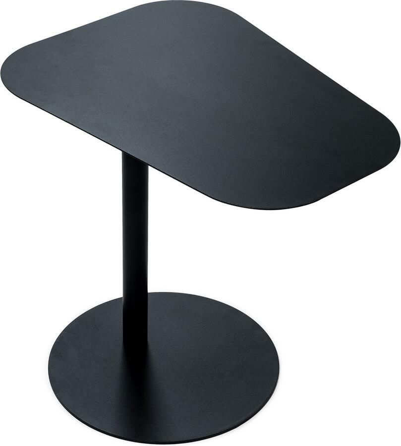 Spinder Design NOORA Bijzettafel Zwart Basic Black 50 cm hoog