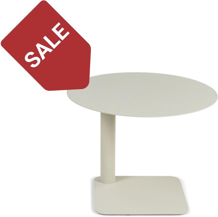 Spinder Design bijzettafel Sunny 30 Greystone Ø 40 Staal