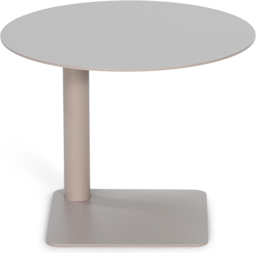 Spinder Design bijzettafel Sunny 30 Silky Taupe Ø 40 Staal