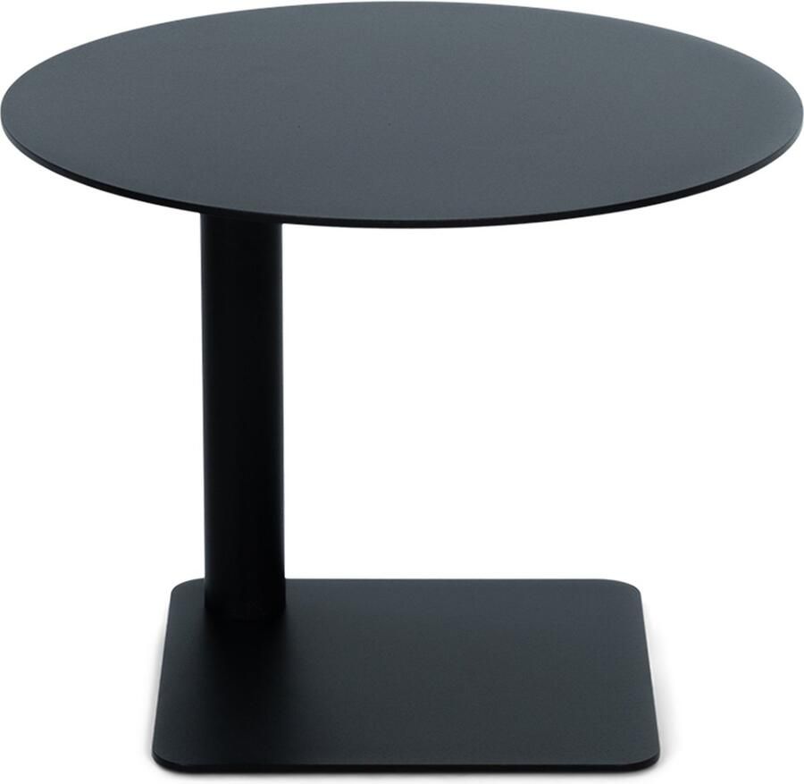 Spinder Design bijzettafel Sunny 30 Zwart Ø 40 Staal