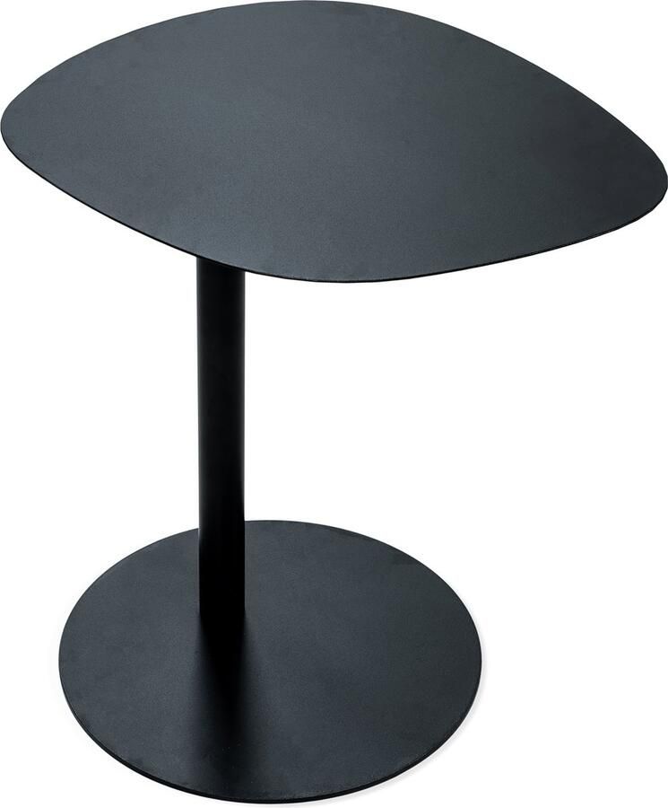 Spinder Design JARI Bijzettafel Zwart Basic Black