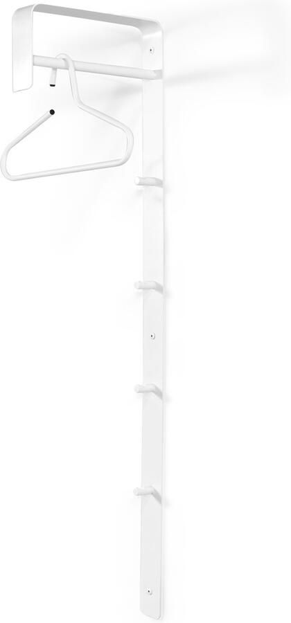 Spinder Design kapstok Arcus Bar Wit Staal