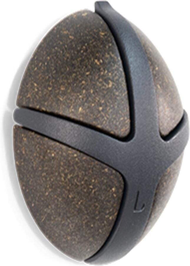 Spinder Design kapstok Bio Tick Bio Zwart 3 haken