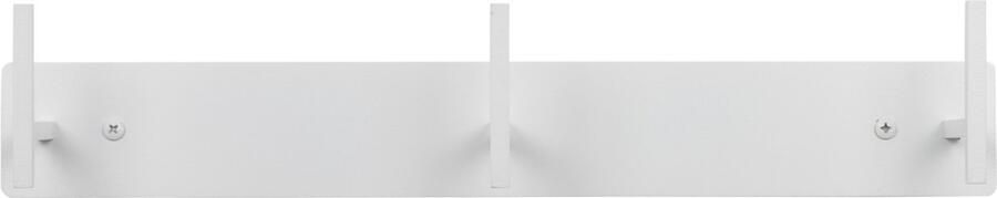 Spinder Design Chapman 3 Wandkapstok met 3 haken 54x8 5x8 5 cm Wit - Foto 2