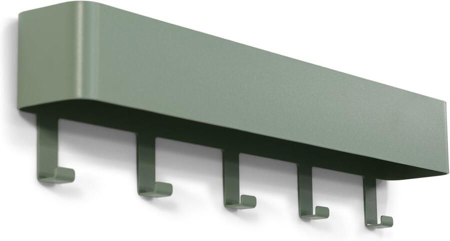 Spinder Design Dax Play 5 Wandkapstok met 5 haken 52x7 5x12 cm Groen - Foto 3
