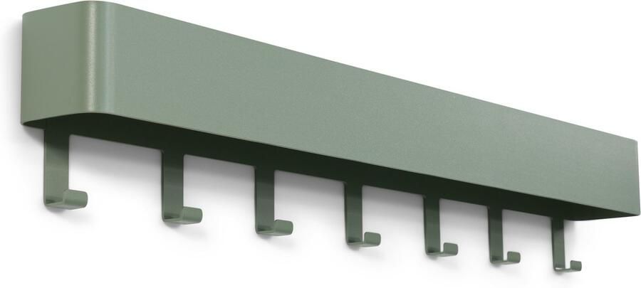 Spinder Design Dax Play 7 Wandkapstok met 7 haken 72x7 5x12 cm Groen - Foto 3