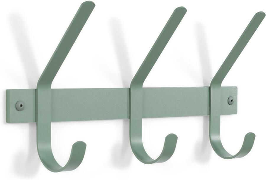 Spinder Design kapstok Dexter 3 Dusty Green 3 haken Staal