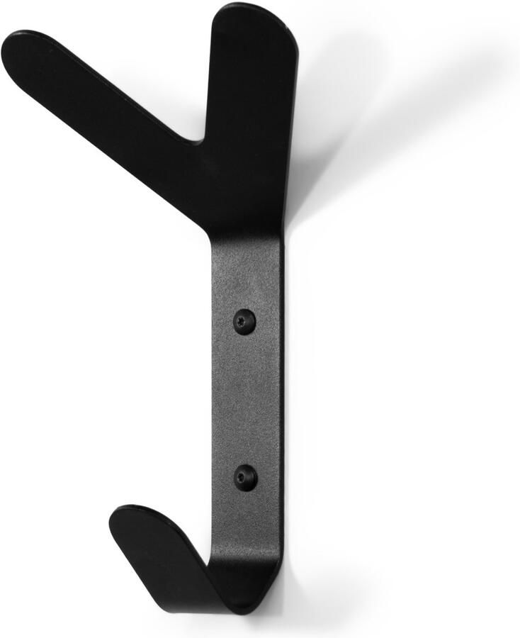 Spinder Design kapstok Frondo Haak Zwart 3 haken Staal