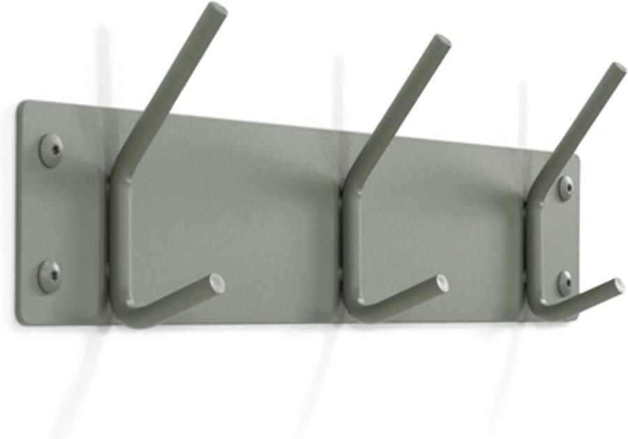 Spinder Design Fusion Wandkapstok met 3 haken 40x6x11 5 cm Groen - Foto 2