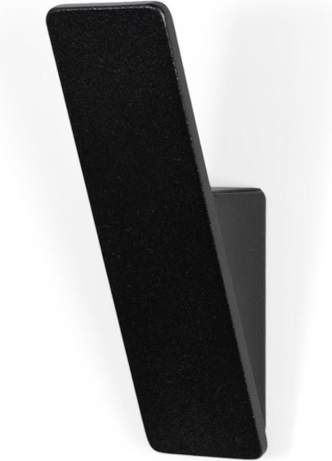 Spinder Design kapstok haak Angle 1 Zwart 1 haak Staal
