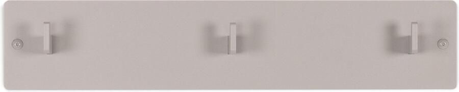 Spinder Design kapstok Leatherman 3 Silky Taupe 3 haken Staal - Foto 2