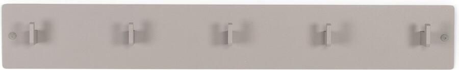 Spinder Design kapstok Leatherman 5 Silky Taupe 5 haken Staal - Foto 2