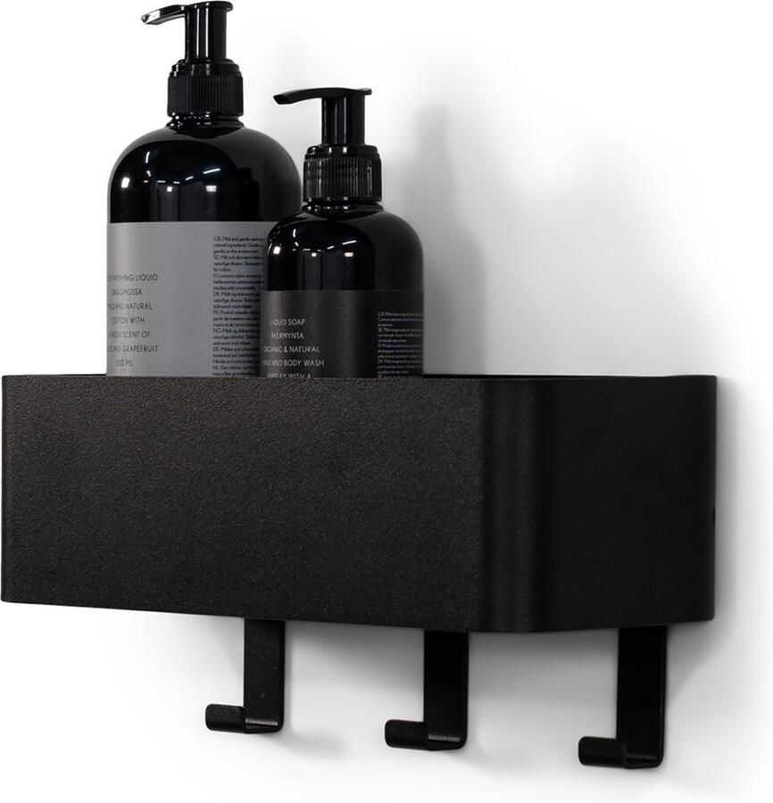 Spinder Design kapstok Multi 3 Zwart 3 haken Staal - Foto 2