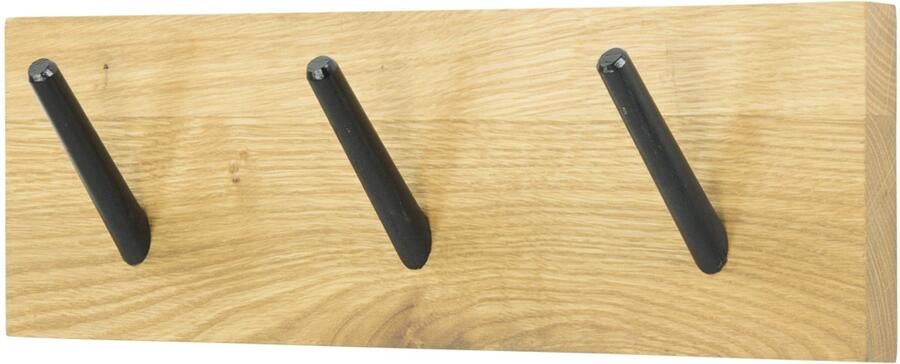 Spinder Design kapstok Nub 3 Eiken 3 haken Eikenhout - Foto 3