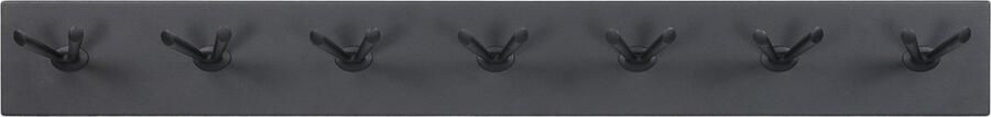 Spinder Design Pull 7 Wandkapstok met 14 haken 104 5x10x12 5 cm Zwart - Foto 4