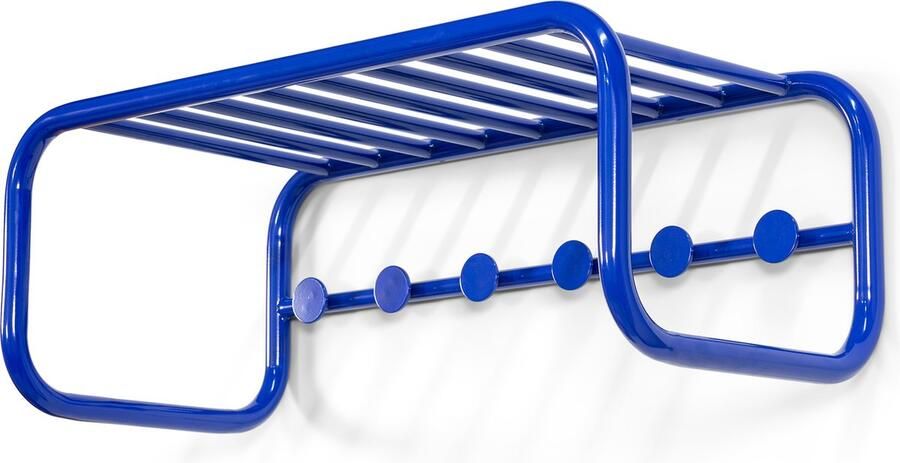 Spinder Design kapstok Retro Kapstok Ultramarine 6 haken Staal