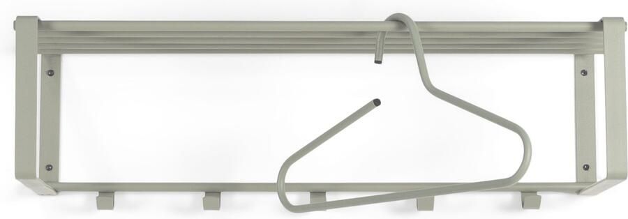 Spinder Design Rex 2 Wandkapstok met 5 haken 70x29x19 cm Olijfgroen - Foto 2