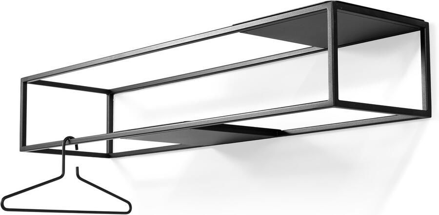 Spinder Design kapstok Strato 120 Zwart Staal