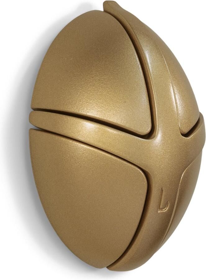 Spinder Design kapstok Tick Goud Goud 3 haken - Foto 2