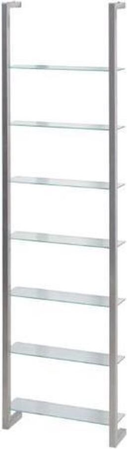 Spinder Design Wandrek Cubic 167 Cm Staal glas Nikkel - Foto 2