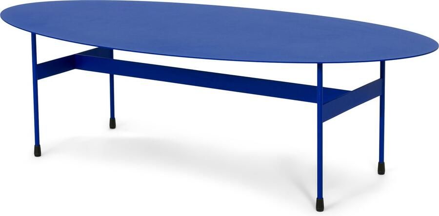 Spinder Design salontafel Mira Oval Ultramarine Staal - Foto 2