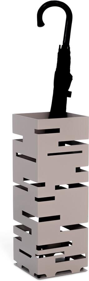Spinder Design parapluhouder Modern Silky Taupe Staal