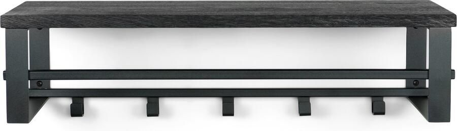 Spinder Design kapstok Rumo 3 Zwart Zwart 5 haken Staal - Foto 3