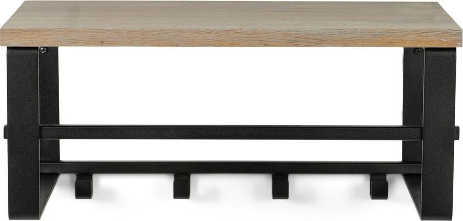 Spinder Design kapstok Rumo 3A Zwart 4 haken Staal - Foto 2