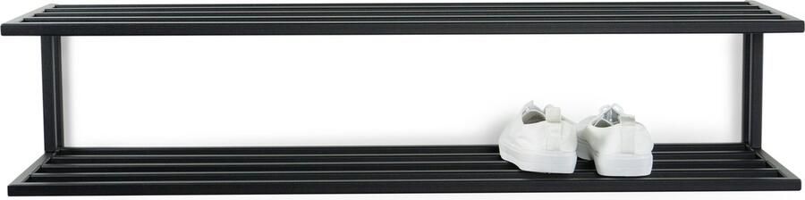 Spinder Design schoenenrek Indra Zwart 10 paar schoenen Staal