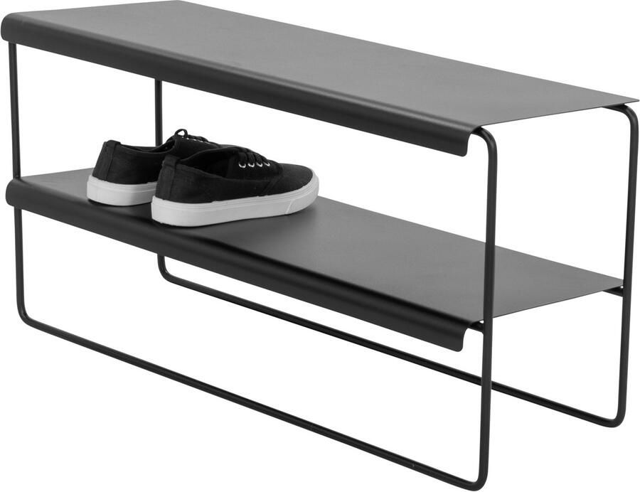 Spinder Design schoenenrek Nivo 70 Zwart 7 paar schoenen Staal