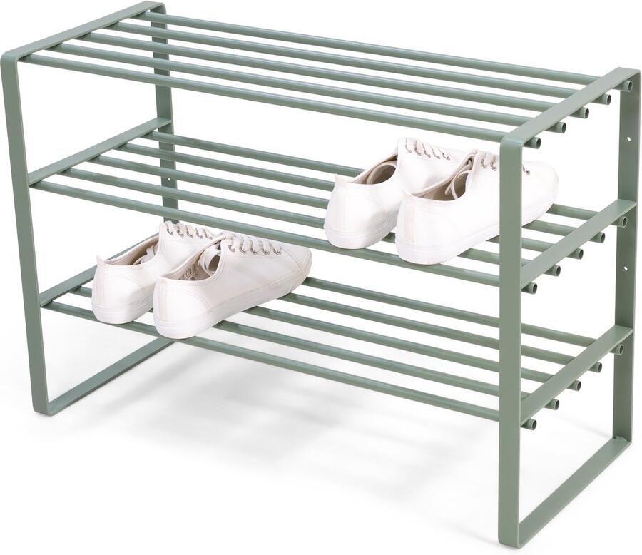 Spinder Design schoenenrek Rex SR 2 Dusty Green 12 paar schoenen Staal - Foto 3