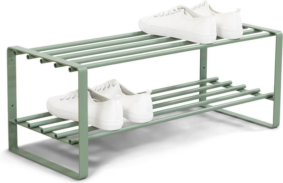 Spinder Design schoenenrek Rex SR Dusty Green 6 paar schoenen Staal - Foto 3