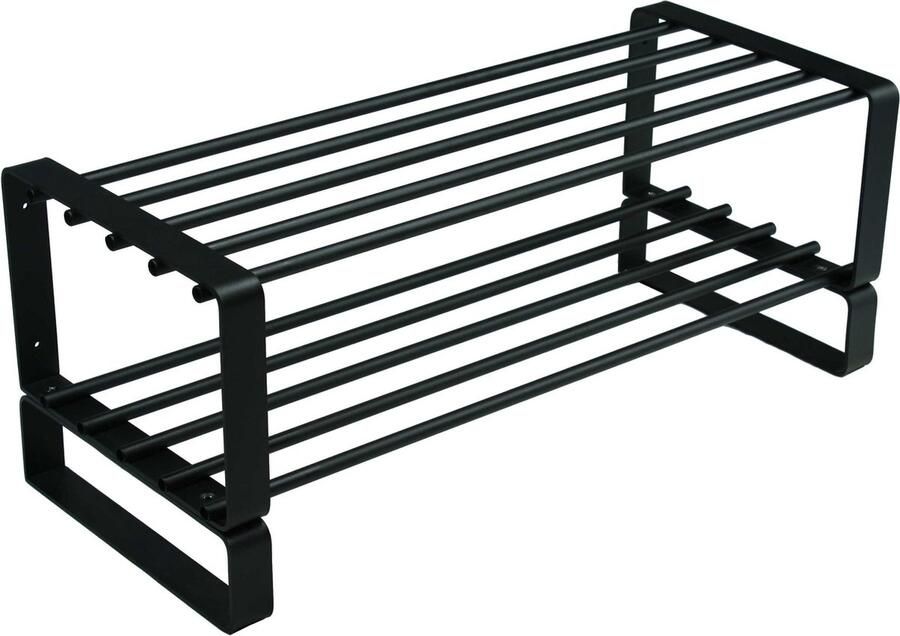 Spinder Design schoenenrek Rex SR Zwart 6 paar schoenen Staal - Foto 2