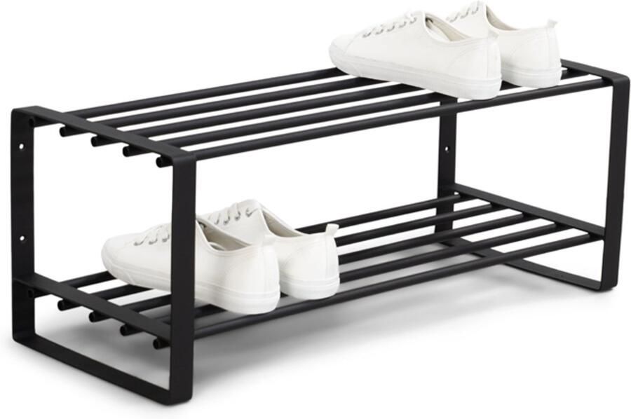 Spinder Design schoenenrek Rex SR Zwart 6 paar schoenen Staal - Foto 4