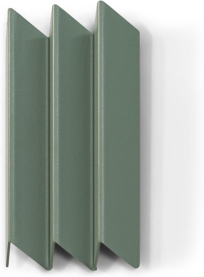 Spinder Design Spinder x BUDDE kapstok Sensu S Dusty Green 3 haken Staal