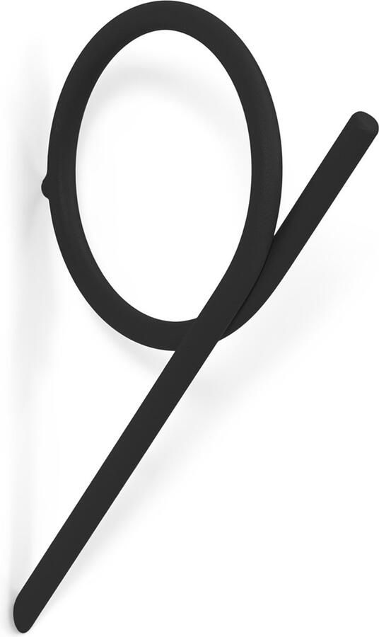 Spinder Design Spinder x BUDDE kapstok Tuba S Zwart Staal