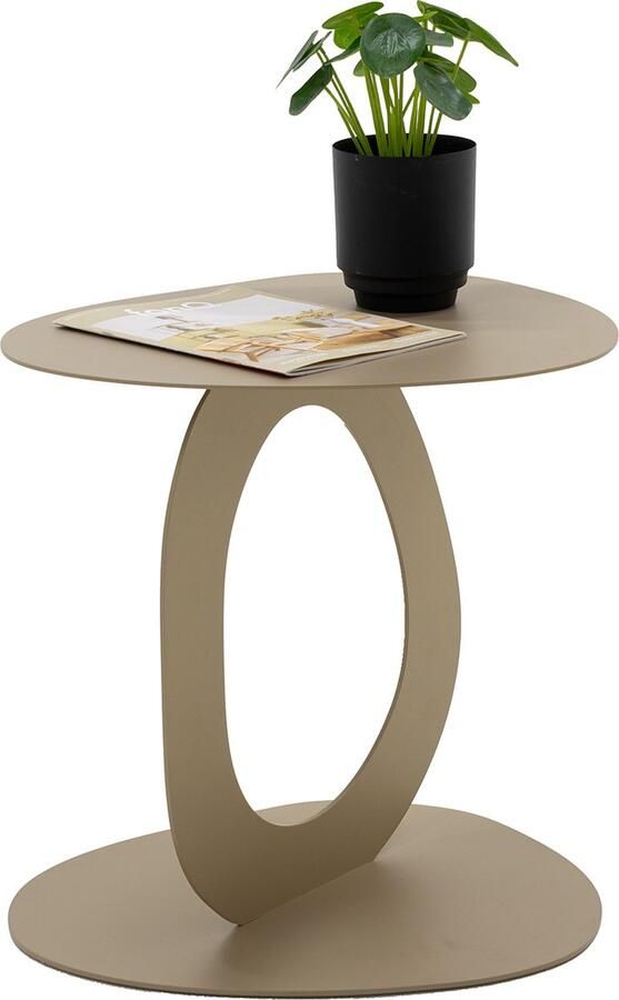 Spinder Design Spinder x Eva van de Ven bijzettafel Alto Champagne Staal