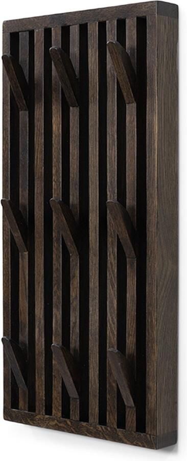 Spinder Design Spinder x Eva van de Ven kapstok Parco Small Walnoot 9 haken