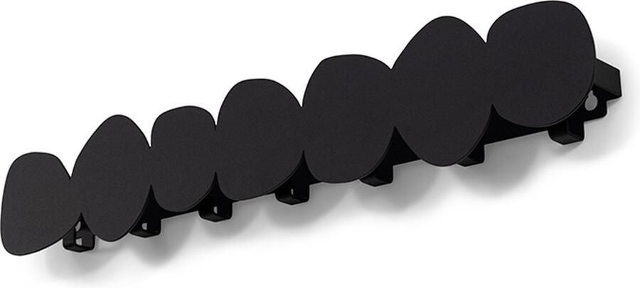 Spinder Design Spinder x Eva van de Ven kapstok Tumulo Large Zwart 7 haken Staal