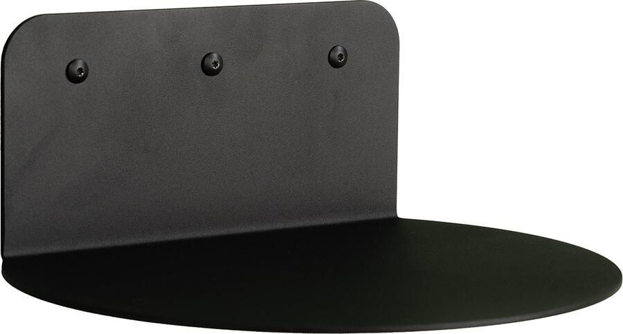 Spinder Design wandplank Flex Zwart Staal