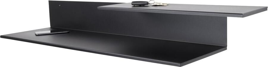 Spinder Design wandrek Folio 120- Zwart Staal