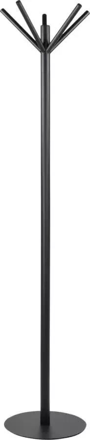 Spinder Design Sticks Kapstok Vrijstaand met 5 haken 40x40x181cm Zwart - Foto 2