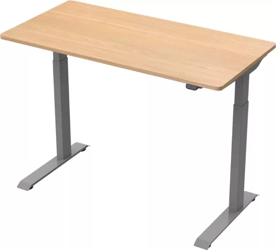 Coolgods Zit-sta bureau elektrisch verstelbaar Ergonomische werkplek In hoogte verstelbaar Bureaublad 131*60*2.5cm Maximale hoogte 123 cm Minimale hoogte 73cm - Foto 2